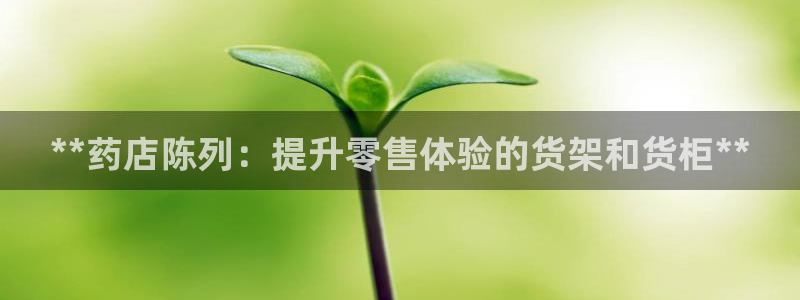 杏运体育：**药店陈列：提升零售体验的货