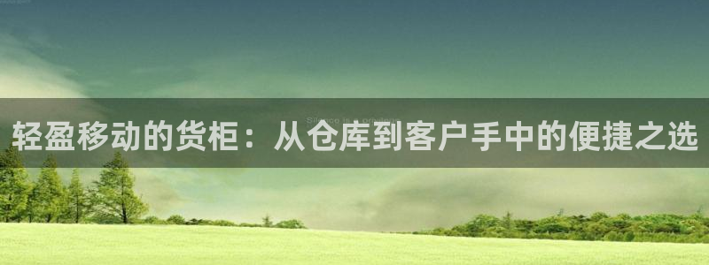 杏运注册：轻盈移动的货柜：从仓库到客户手
